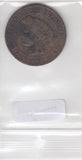 S22-G07-0191 France 10 centimes VG/FI 1872 KM815 K