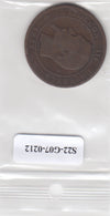 S22-G07-0212 France 10 centimes FI 1857 KM771 B