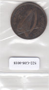 S22-G08-0018 Ierland 1 penny VF 1928 KM3