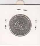 S22-G08-0046 Gabon 100 franc XF/UNC 1977 KM13