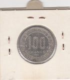 S22-G08-0048 Gabon 100 franc XF 1982 KM13