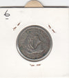 S22-G08-0211 British East carebean 25 cent  VF 1955 KM6