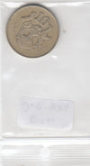 S22-G08-0224 Cyprus 10 cent VF 1983 KM56.1