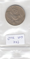 S22-G08-0228 Cyprus 20 cent VF 1985 KM57.2