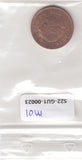 S22-GU1-0023-M01 United Kingdom 1 pence XF 2008 KM986  steel