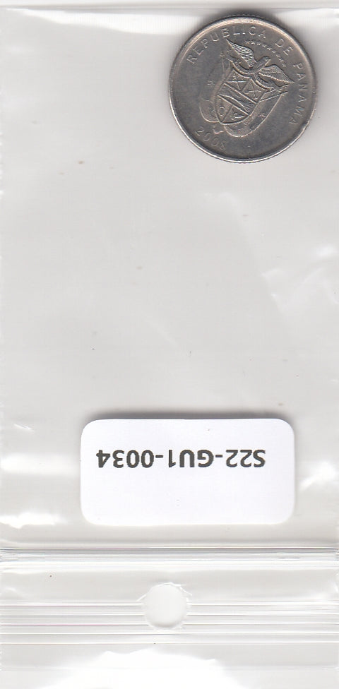 S22-GU1-0034-M03 Panama 1/10 Balboa VF 2008 KM127