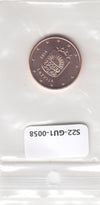 S22-GU1-0058-M08 Latvia 5 Euro Cents UNC 2014 KM152