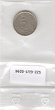 S22-GU1-0296-M01 Turkije 5 Kurus XF 2014 KM1240