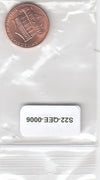 S22-QEE-0006-M38 United States 1 Cent XF/UNC 2018 KM468 D