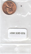 S22-QEE-0021-M147 United States 1 Cent UNC 1967 KM201
