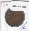S22-QEE-0338 Canada 1 Cent VF 1919 KM21