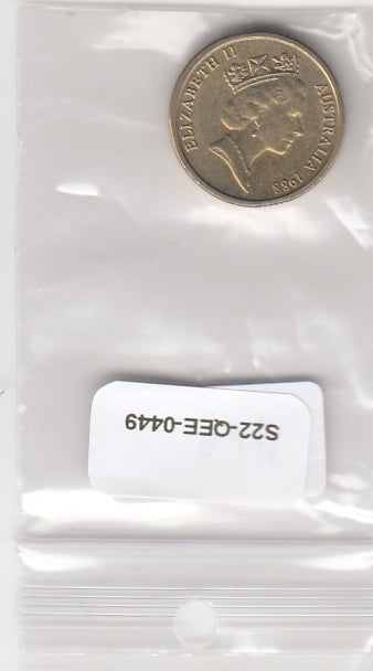 S22-QEE-0449 Australia 2 Dollars VF 1988 KM101