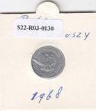 S22-R03-0130 Polen 10 Groszy VF 1968 Yaa47