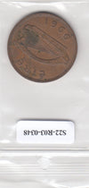 S22-R03-0348 Ierland 1 penny VF 1966 KM11