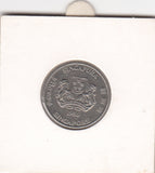S22-R03-0443 Singapore 20 cent VF 1986 KM52