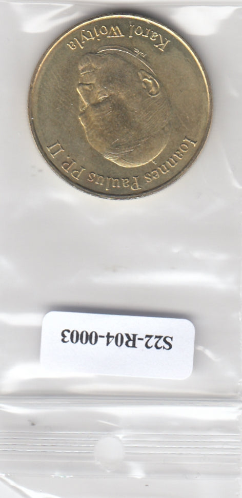 S22-R04-0003 Token-Poland Polish Heritage Johannes Paulus II UNC