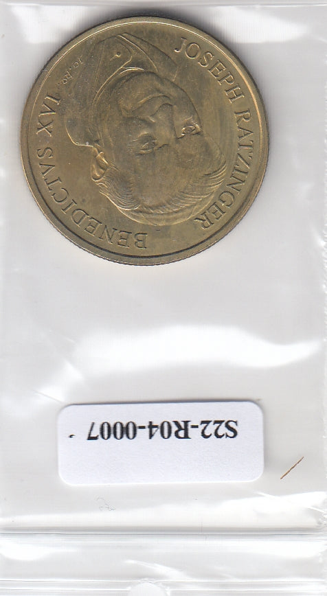 S22-R04-0007 Token-German Heritage J Ratzinger Benedictus UNC