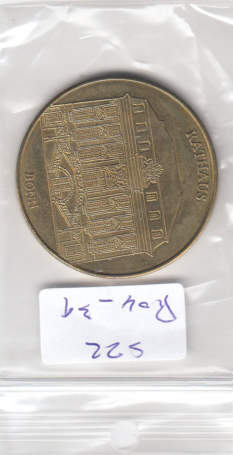 S22-R04-0039 Token-Germany           Stedepenning Bon Stadhuis