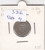 S22-RES-0004 Danmark 10 ore VF 1951 KM841