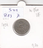 S22-RES-0007 Danmark 10 ore VF 1954 KM841