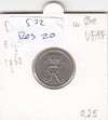 S22-RES-0020 Danmark 10 ore VF 1962 KM849