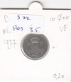 S22-RES-0035 Danmark 10 ore VF 1977 KM860