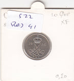 S22-RES-0041 Danmark 10 ore XF/UNC 1986 KM860