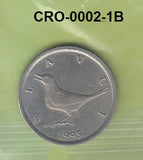 S3-CRO-0002-01 Croatia 1 kuna 1995  XF KM# 9.1