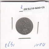 S3-DEN-0175-02 Denemarken 10 ore 1973  VF KM# 860