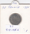 S3-FIN-0226-02 Finland 50 penniä 1991  VF KM# 66