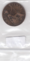 S3-GBR-0126-10 Verenigd Koninkrijk 1 penny 1912 HEATON MINT FI/VF KM 810