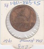 S3-GBR-0138-01 Verenigd Koninkrijk 1 penny 1920  FI/VF KM 810