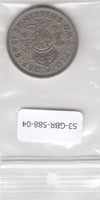 S3-GBR-0589-04 Verenigd Koninkrijk 2 shillings (florin) 1950  VF KM 878