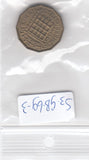 S3-GBR-0690-03 Verenigd Koninkrijk 3 pence 1953  VF KM 886