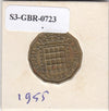 S3-GBR-1723 Verenigd Koninkrijk 3 pence 1955  FI KM# 900