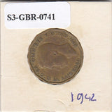 S3-GBR-1741 Verenigd Koninkrijk 3 pence 1942  FI KM# 849