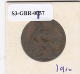 S3-GBR-1757 Verenigd Koninkrijk ½ penny 1910  FI KM# 793