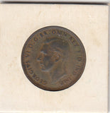 S3-GBR-1791 Verenigd Koninkrijk ½ penny 1944  VF/XF KM# 844