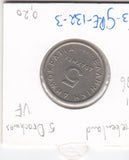 S3-GRE-0132-03 Griekenland 5 drachmas 1986  VF KM 131
