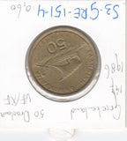 S3-GRE-0151-04 Griekenland 50 drachmas 1986  VF KM 147