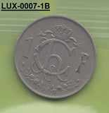 S3-LUX-0007-01 Luxemburg 1 franc 1952  VF KM 46
