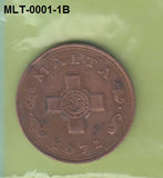 S3-MLT-0001-01 Malta 1 cent 1972  VF KM# 8
