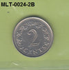 S3-MLT-0024-02 Malta 2 cents 1977  XF KM# 9