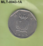 S3-MLT-0043-01 Malta 5 cents 1991  XF KM# 95