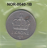 S3-NOR-0040-01 Noorwegen 1 krone 1979  VF KM 419