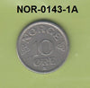 S3-NOR-0143-01 Noorwegen 10 ore 1954  XF KM 396