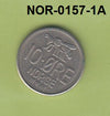 S3-NOR-0157-01 Noorwegen 10 ore 1968  XF KM 411