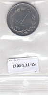 S3-TUR-0012 Turkije 1 lira 1973  VF KM  889a.2
