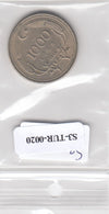 S3-TUR-0020 Turkije 1000 lira 1993  XF KM  997