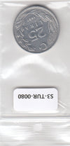 S3-TUR-0080 Turkije 25 lira 1987  VF KM975
